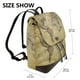 thumbnail image 2 of Balery Vintage World Map Mochila de Cuero para Mujeres, Gran Capacidad, Bolsa de Viaje Multifuncional, Mochila de Cuero y Bolsa de Hombro para Mujeres, 2 of 4