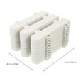thumbnail image 4 of HLONK Portable Decorative Plastic Fence  White, 4 of 6