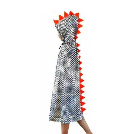 Attitude Studio Dragon Cape, 40 Inch Cloak, Unisex Costume for Kids -