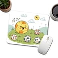 thumbnail image 3 of Kawaii Soccer Balls Mouse Pad Low Profile Gaming Mat, 3 of 7