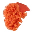 thumbnail image 2 of MSJUHEG Headband Hats for Women Baseball Cap Women Flower Cancer Chemo Hat Beanie Scarf Turban Head Wrap Cap Headband Or Hats for Men Fascinators Hats for Women Polyester 1PC Hat Orange One Size, 2 of 7