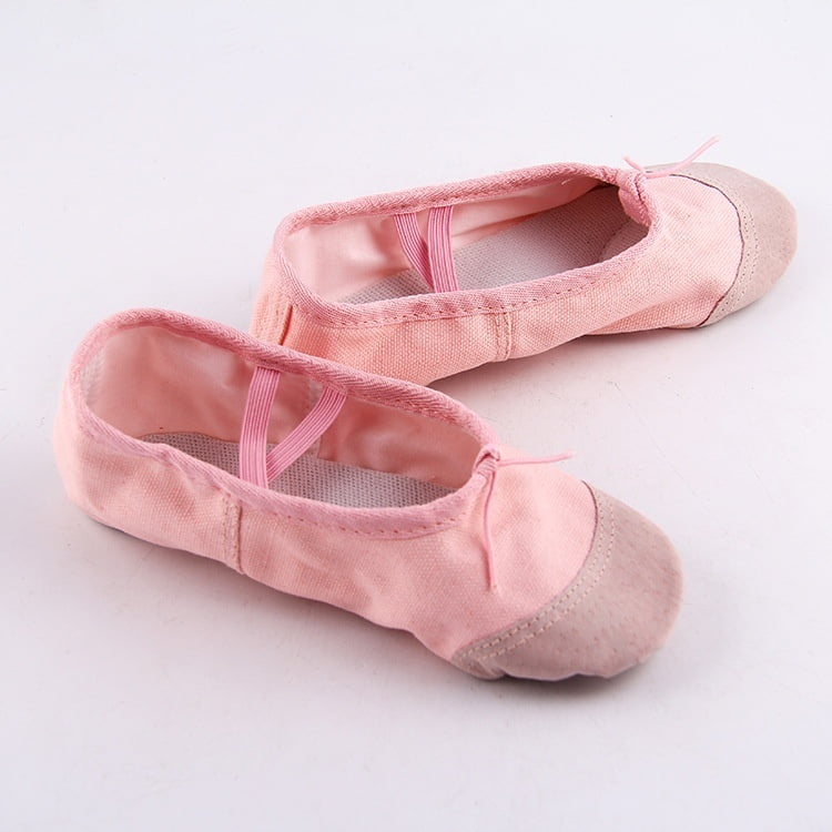 Children Cotton Ballet Dance Shoes Slippers Pointe Dance Gymnastics 22
