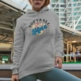 thumbnail image 2 of Softball Mom, Retro Art Merch Gift, Heather Grey Hooded Sweatshirt or Hoodie, 2XL, 2 of 5
