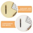 thumbnail image 3 of COMPUKAS Back to School Diplomat Aero Fountain Pen Stylish Metal For Professional Writing 1Set, 3 of 8