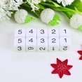 thumbnail image 2 of Classic Acrylic Game Dice Set - 10 Pieces Clear Numeric Dice for Party Games, Math Learning, and More - 0.6 x 0.6 x 0.6 Inches Perfect for Board Games Dungeons & Dragons Educational Activities, 2 of 5