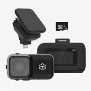 YADA BEON PLUS 1080P Dash Cam Body Cam 2-in-1, Voice Control Enabled, App Compatible for Wireless Video Access, 680mAh Battery, BEON1BK