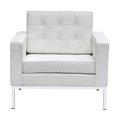 thumbnail image 4 of Rolina Lounge Chair Leather White, 4 of 5
