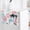 B, variant on Refrigerator Dust Cover – Universal with Side Storage Pockets,Waterproof Fridge Top Protector Mat for Home & Kitchen,Clear Decorative Freezer Cover