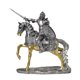 thumbnail image 1 of Estatua de caballero medieval de resina de 27 cm con espada y escudo, 1 of 2