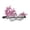 A004- Pink, variant on Pink Lace Masquerade Mask for Women 11X7 Inch Venetian Masquerade Masks with Butterfly Accents for Halloween Party Mardi Gras Events Halloween Party Accessories 1 Pack