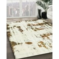thumbnail image 2 of Ahgly Company Indoor Round Abstract Brown Abstract Area Rugs, 6' Round, 2 of 6