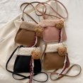 thumbnail image 2 of Bolso Maillard de felpa de lana de cordero para mujer, nuevo bolso pequeño de alta gama con pelo, bandolera para teléfono móvil, 2 of 7