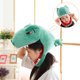 thumbnail image 5 of Divertido gorro de dinosaurio para cosplay, adorable gorro de fiesta, gorro cálido de animal. Verde, 5 of 7