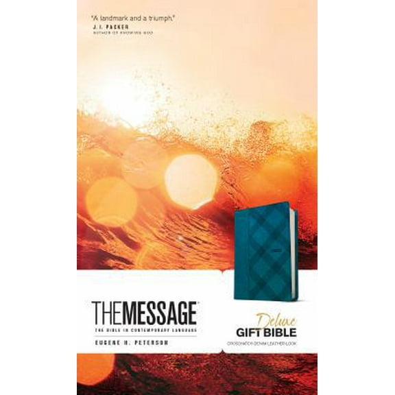Pre-Owned The Message Deluxe Gift Bible: The Bible in Contemporary Language (Imitation Leather) 1641581255 9781641581257