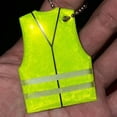 thumbnail image 5 of vlrwzc 10Pcs Reflective Keychain Safety Reflective Pendants Fire Suit Keychain Reflective Backpack Pendant for Bag Night Walking Cycling Running, 5 of 7