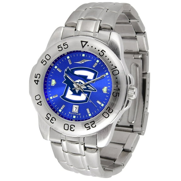 Blue Creighton Bluejays Sport Steel AnoChrome Watch