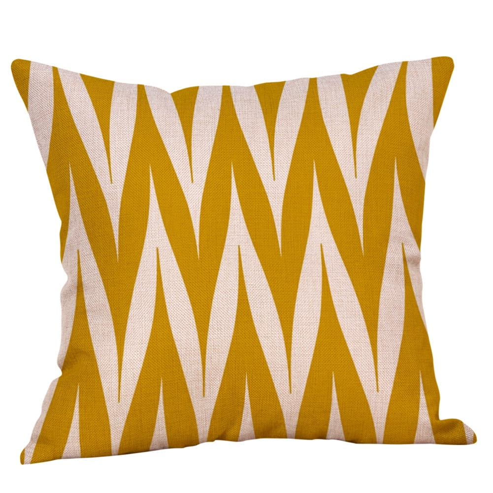 mustard pillow cases