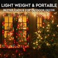 thumbnail image 3 of 10 Ones Design 100 luces LED solares de Navidad de 33 pies, luces de Navidad alimentadas por energía solar con 8 modos de luz, cable verde multicolor impermeable para decoración de vacaciones, patio interior al aire libre, jardín, árbol, fiesta de boda ACTIVE Biensenido a ACTIVE, 3 of 3