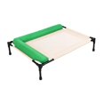 thumbnail image 4 of Cama elevada para mascotas, transpirable, con malla, ideal para viajes y para exteriores. Verde M, 4 of 8