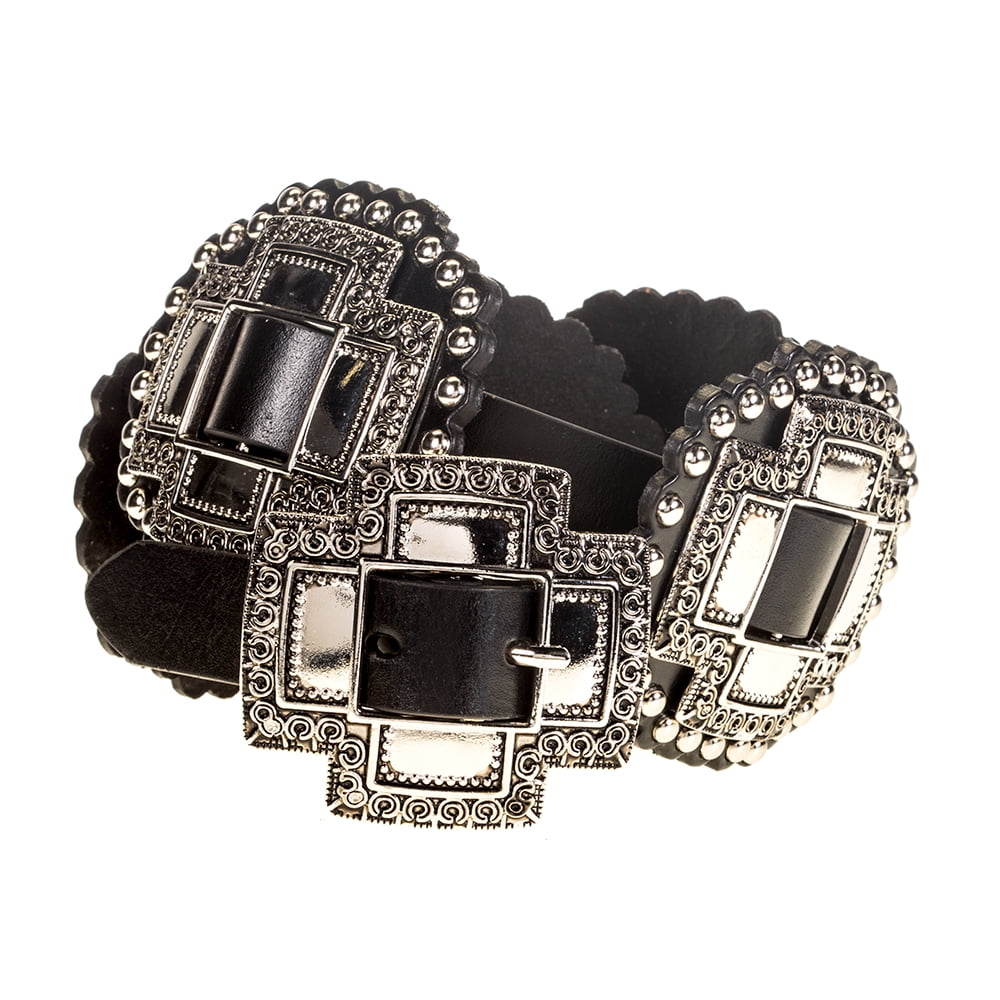 black concho belt womens