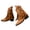 Brown, variant on Womens Tassel Western Booties Fringe Cowboy Cowgirl Boots Vintage Slouchy Riding Ankle Boot