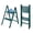 Green, variant on CONCETTA Aluminum alloy 2 Step Ladder, Folding Step Stool with Anti-Slip Pedal, Lightweight Portable Ladder for Home, Workplace, 330lbs Capacity, Rose Gold