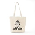 thumbnail image 6 of CafePress - Keep Calm Good Book Tote Bag - Unisex Canvas Tote Bag, Beige, 1-Piece, 6 of 7