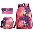 thumbnail image 1 of Juego de mochilas Snoopy Cartoon Kids School de nailon, 3 unidades, 1 of 1