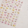 thumbnail image 5 of Chic Butterfly 5D Bowknot Ribbon Knot Love Heart Stars Totem Nail Art Sticker Hot Stamping Gold Sliver Adhesive Manicure Decals, 5 of 10