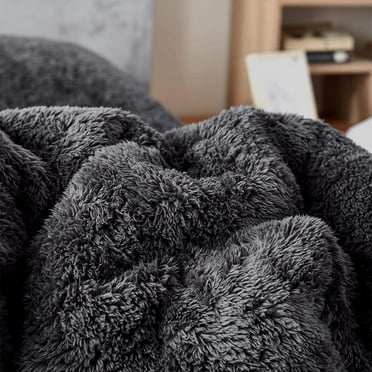 Coma Inducer ® Original Plush Charcoal Oversized Comforter Full Comforter Only Full Comforter Only Adult, Teen & Dorm