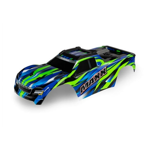 Traxxas 8918G Body, Maxx, Green (Painted, Decals Applied): Maxx 352mm Wheelbase
