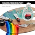 thumbnail image 3 of Mineral Spirits U.S. Art Supply, inodoro, 125 ml, para medios oleosos, 3 of 7