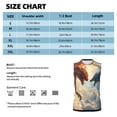 thumbnail image 4 of Disketp Cloud Red And Blue Dragon Sleeveless Tshirts for Men, Muscle Shirts for Men Dry Fit Tank Top-Small, 4 of 5
