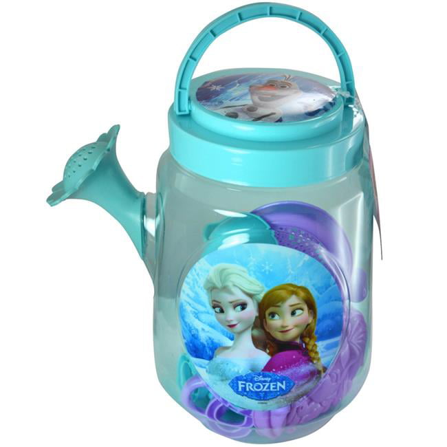 Disney Frozen II Watering Can Set with 6 Sandbox Toys Brand New 