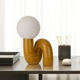 thumbnail image 3 of Arturesthome Table Lamp Creative Nordic Desk Lamp Bedside Nightstand Lamp for Bedroom Study Reading Light with Bulbs, 3 of 17