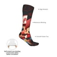 thumbnail image 5 of Sigee Mario Ae Print 20in Socks for Men Women Gifts for Him Boyfriend Teenage Boys Stocking, 5 of 6