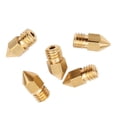 thumbnail image 1 of fastboy 3D Printer Extruder Nozzle Set Metal MK8 Type 0.4mm Nozzle 3D Printer Accessory Replacement for CR10, 1 of 3