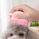 thumbnail image 5 of Guantes de masaje de baño, cepillo con caja de champú, cepillo de silicona para perros y gatos (rosa), 5 of 6