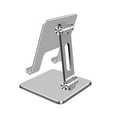 thumbnail image 1 of ruzhgo Tablet Holder Bracket Adjustable Universal Alloy Desktop Stand Bearing Storage Rack Household Dormitory Company Office Silver Type1 Silver Type1, 1 of 6