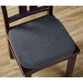 thumbnail image 2 of Premium Memory Foam Non-Slip Ultra Soft Chenille Surface Chair Pad Cushions - Assorted Colors, 2 of 2