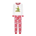 thumbnail image 5 of Matching Family Christmas Pajamas Set Sleepwear Long Sleeve Loungewear Holiday Xmas PJs for Dad Mom Kids (Women, L), 5 of 5