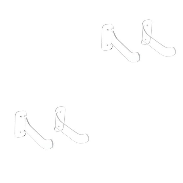QualitChoice 1 Ensemble Support de Tapis de Yoga Matériau Premium Installation Pratique Support de Tapis pour Maison Transparent 2Ensemble