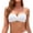 White, variant on WNNTST Women's Bikini Top With Removable Straps Summer Swim Bustier Twist Front Slim Fit Minimalist Swimming Pool Bathing