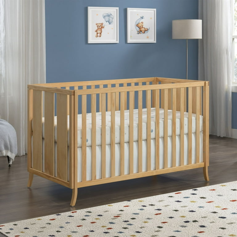Oxford Baby Arlie 4 in 1 Convertible Island Crib Natural Walmart
