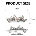 thumbnail image 3 of Hair Crystal Rhinestones Hair Clips Butterfly French Clips Vintage Spring Hair Clips Hair Clips Barrettes, 3 of 5