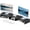 Black, variant on Desk Organizers and Accessories, Dual Monitor Stand Riser, Monitor Desk Shelf for Desktop Organization (Pink)