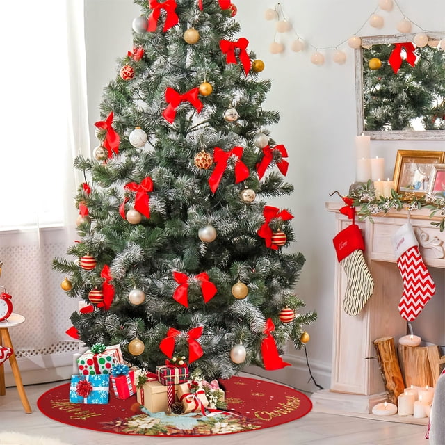 Christmas Tree Skirt Christmas Decoration Tree Skirt Christmas Tree Decoration Ornaments