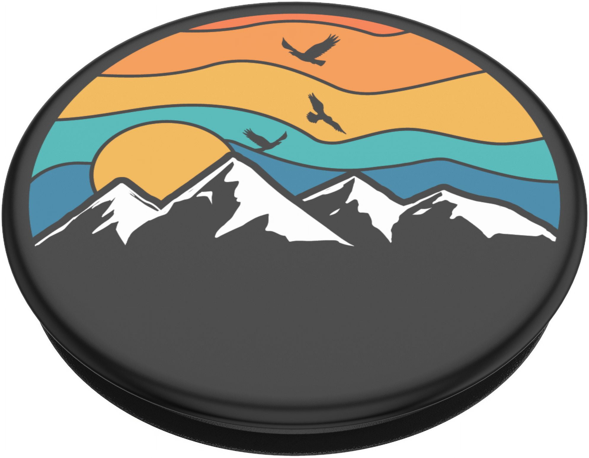 Popsockets Grip with Swappable Top for Cell Phones, PopGrip Mountain High