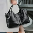 thumbnail image 2 of 2025 New Large Leather Tote Bag for Women - Big Work Bag, Spacious Minimalist Handbag, Tote Handbag for Office, 2 of 10