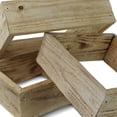 thumbnail image 6 of Ekena Millwork Set of 3, Square, Open Back, Vintage Farmhouse Shadow Box Shelves, Barnwood Decor Collection, Natural Barnwood, 6 of 12